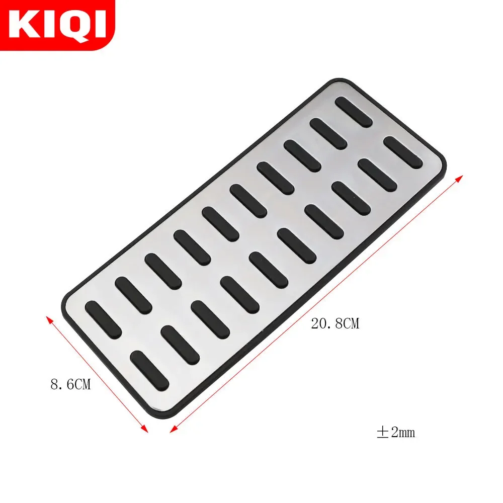 Car Fuel Brake Rest Foot Pedals Auto Pedal Cover for Hyundai Ix25 Creta Accent Verna Solaris for Kia K2 Rio Soul KX3 Accessories