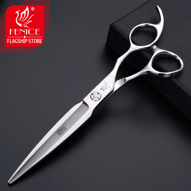 Fenice 7.0 inch professional pet dog cat grooming cutting scissors straight shears tesoura tijeras