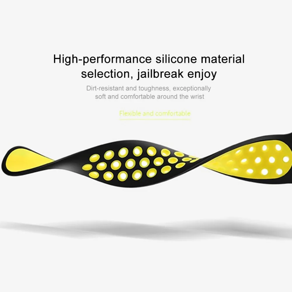 Breathable Silicone Strap For Huawei Watch GT Runner GT 3 2 46MM 42MM Sports Band Wrist Belts For Honor Magic GS Pro GS 3 Correa