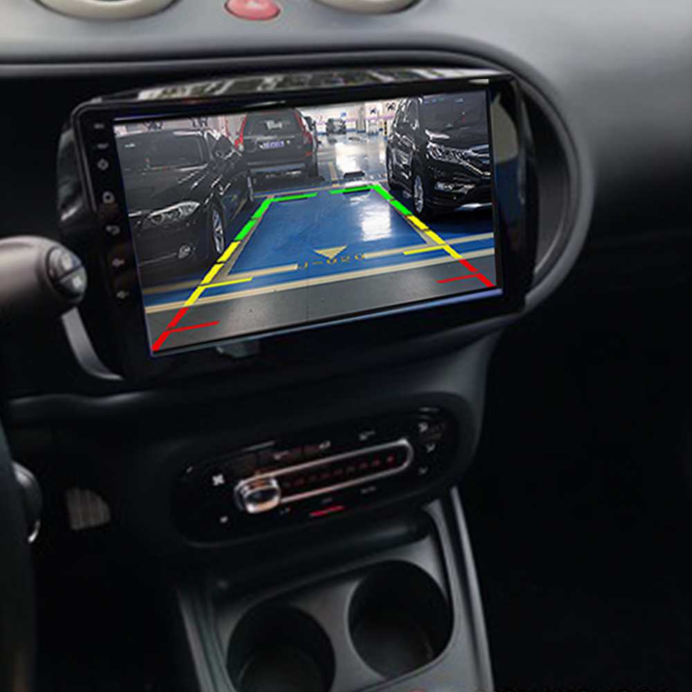 ZJCGO Car Rear View Reverse Backup new Parking AHD 1080P Camera for Smart Fortwo Forfour 2025 Cabrio electric drive C453 A453 W453 EQ