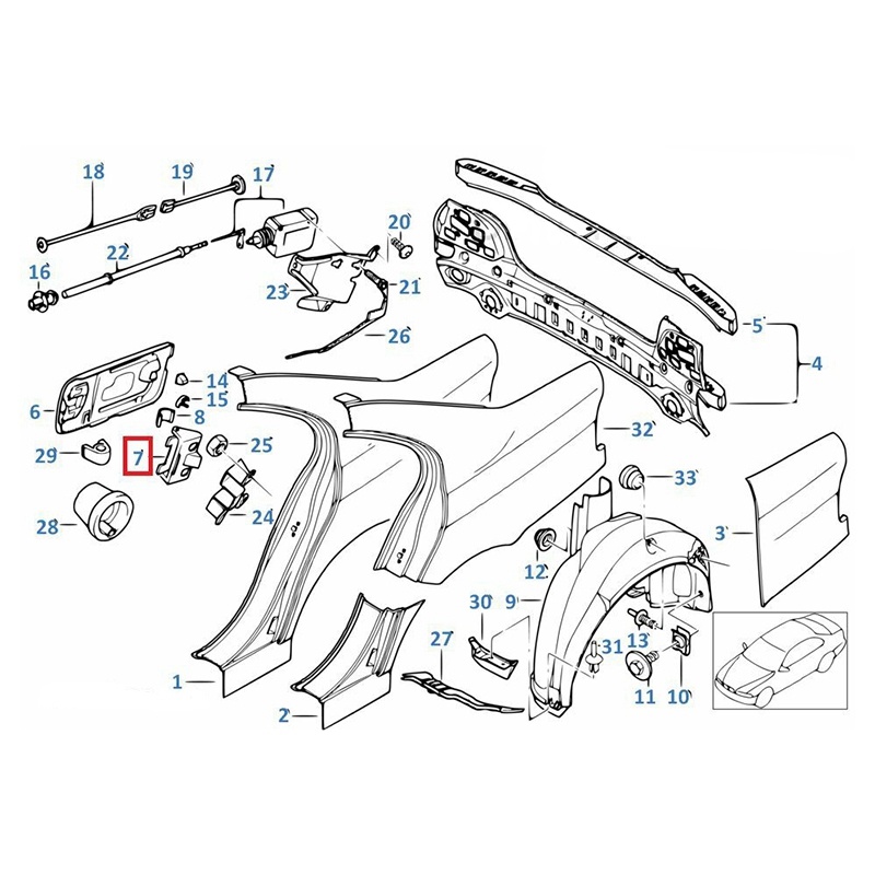 3 Pcs new Car Accessories: 1 Pcs Fuel Tank Gas 2025 Door Hinge Petrol Filler Flap & 2 Pcs Car Reverse PDC Assist Parking Sensor