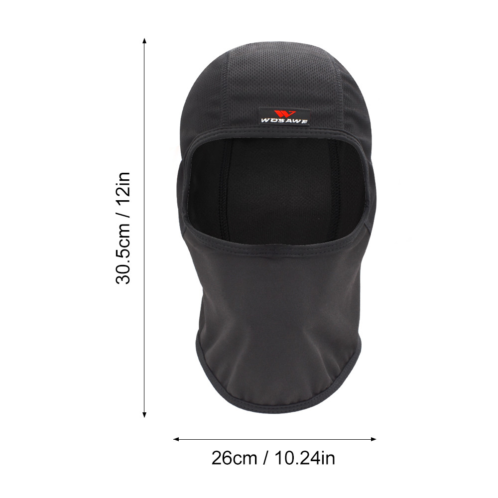 WOSAWE Snowmobile Mask Black Balaclava Winter Face Mask Scarf Warm 2025 Ski Snowboard Bike Mask Cover Motocross new Helmet Hat Cap