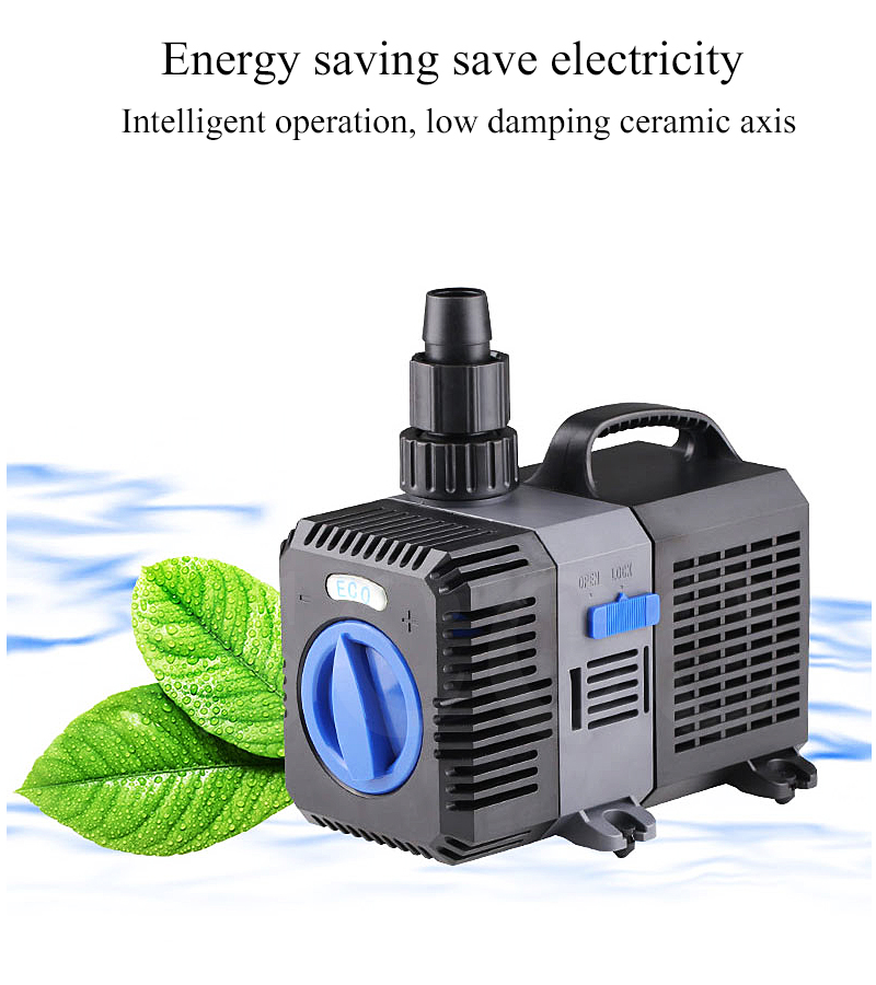SUNSUN Submersible Adjustable Frequency Inline Water Pump for Aquarium Fish Tank Garden Pond Water Feature Koi Fish Filter Pump