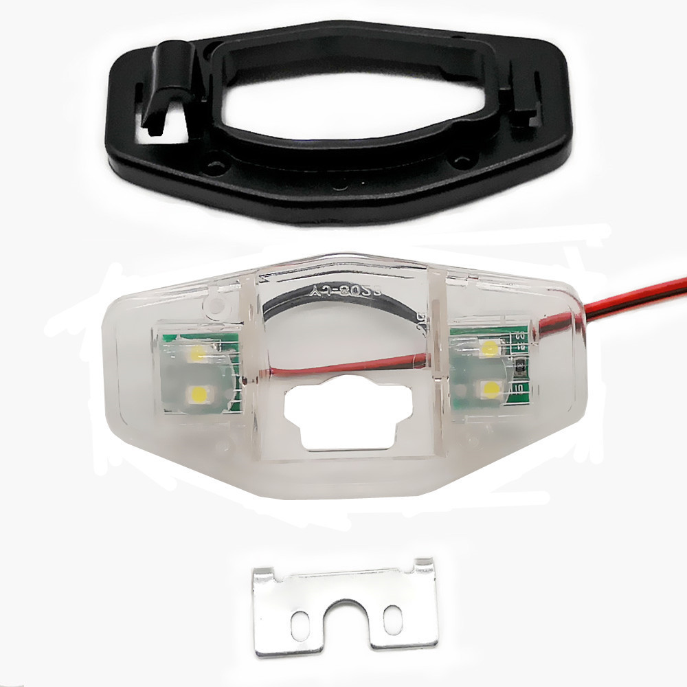 YIFOUM Car Rear View Parking Camera Bracket new License Plate Lights Housing 2025 For Honda Pilot Accord Civic EK FD Acura TSX