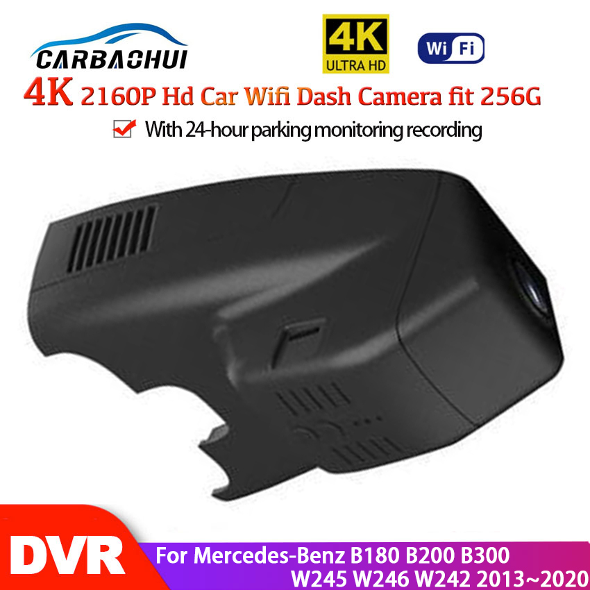 4K Car DVR Wifi 2025 Video Recorder Dash Cam Camera hd 2160P high quality For Mercedes-Benz B180 B200 B300 W245 new W246 W242 2013 ~ 2020