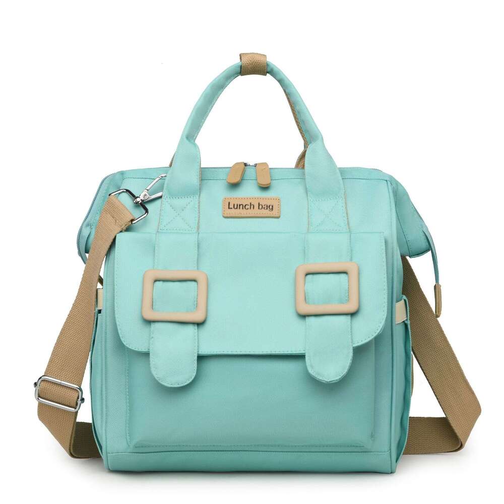 Multi functional lunch fashionable versatile, suitable for going out, mom baby picnic bag, waterproof and insulated, lightweight women's bag