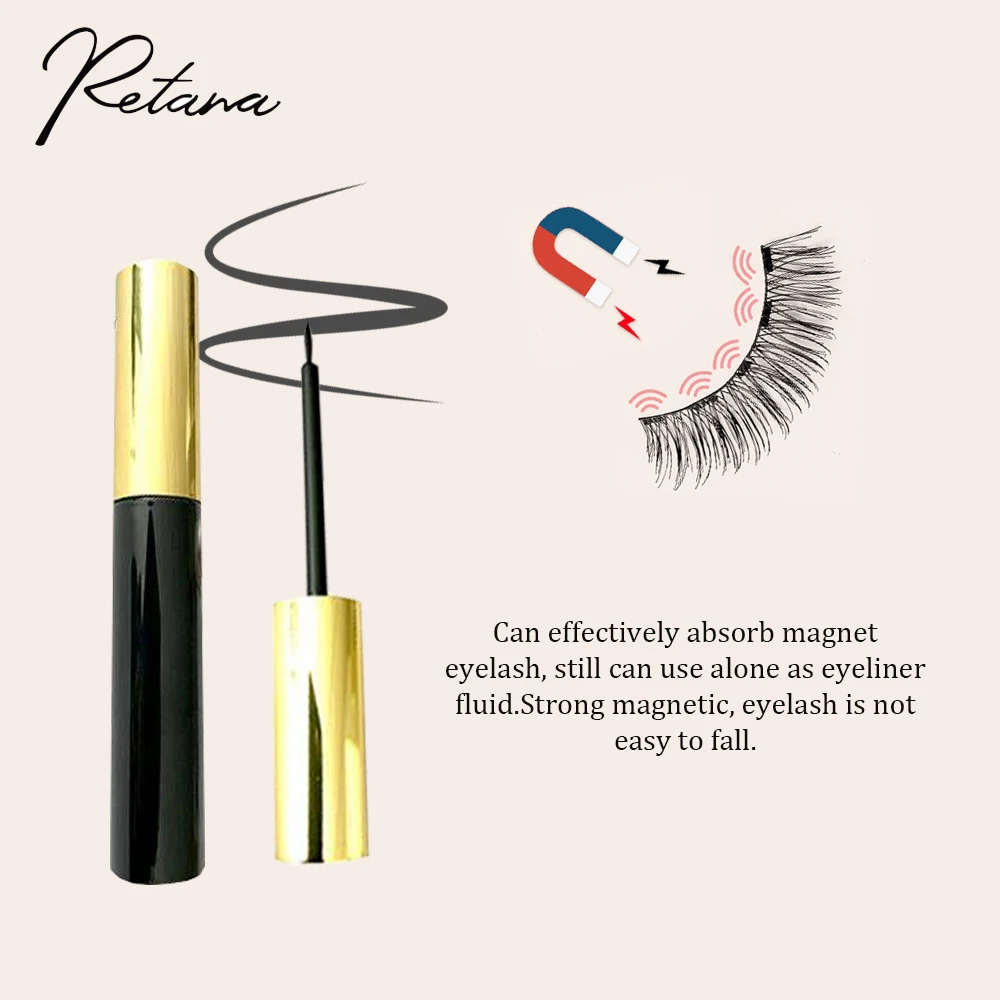d Eyelash Curler Magnetic Eyeliner Magnet Natural Long False Eyelashes and Set Can be Reused es