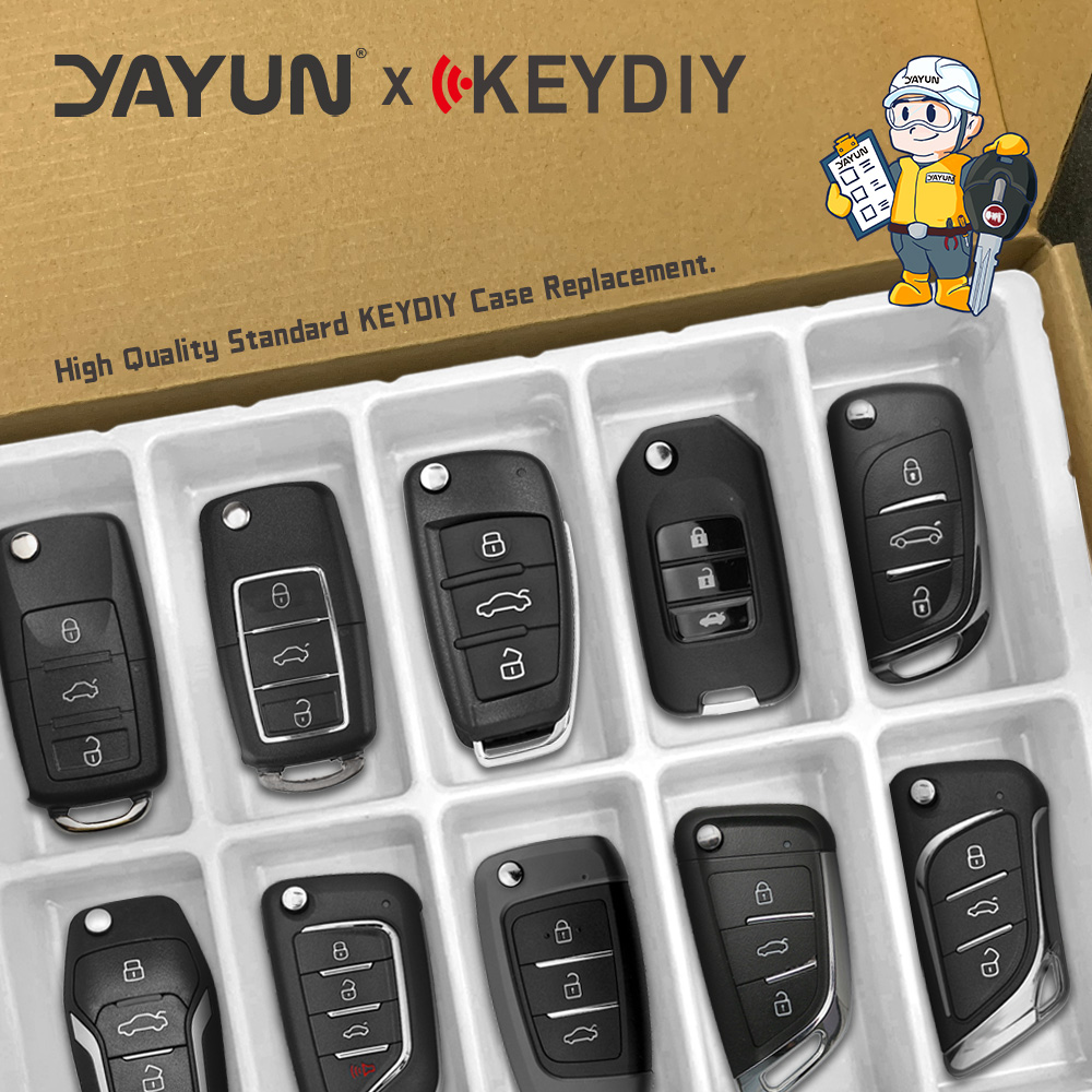 YAYUN KEYDIY Remote Key Shell KD MINI Generator new KD900 Programmer B Series DS Style B11 B29 2025 B30 Replacement Case For VVDI JMD