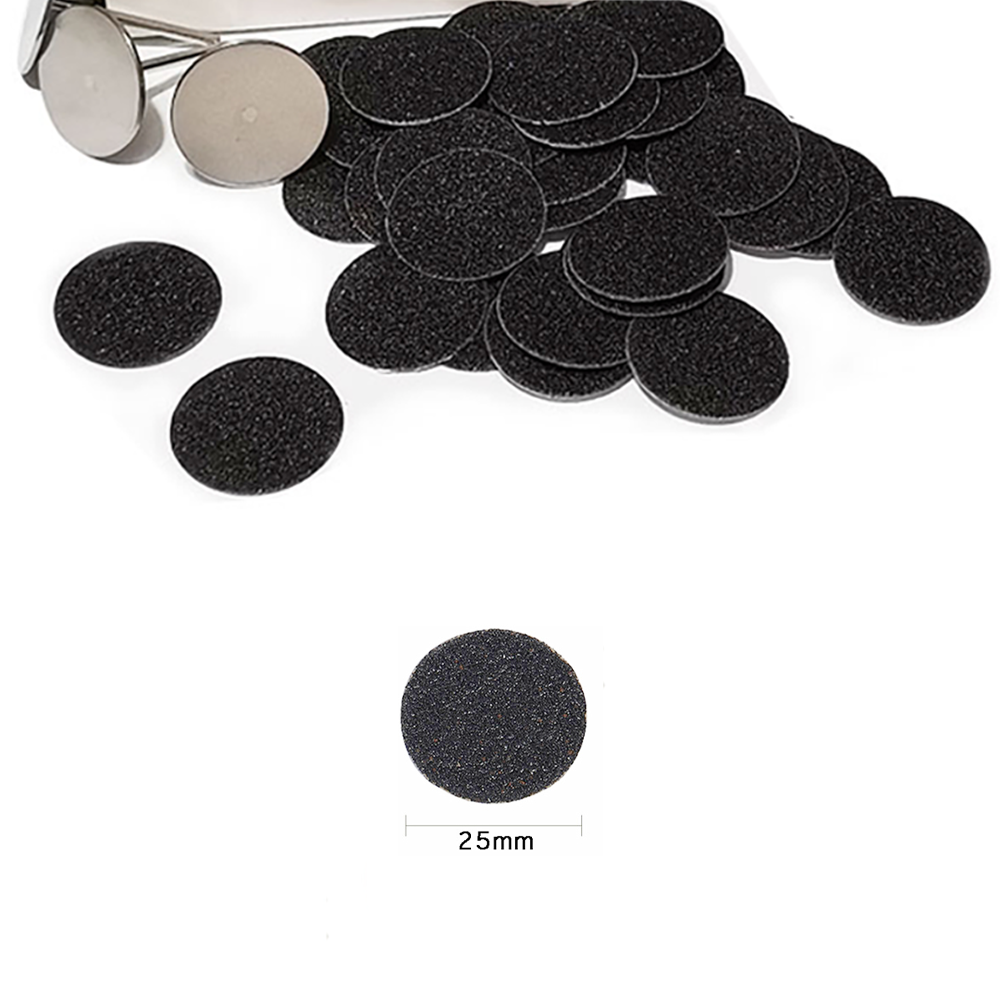 FILI Replaceable Sandpaper Pedicure Disc Cuticle Remover Foot Rape File Smart Disc For Pedicure Foot Care Tool Pedicure Files