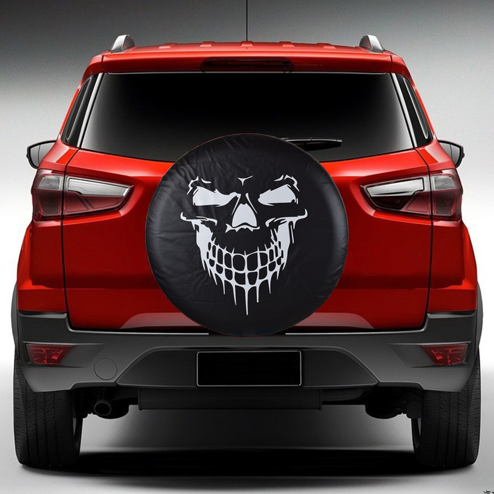 Heavy-Duty PVC Leather Spare Wheel Tire Cover Case Pouch Protector Bag For Ford Troller Ecosport Nissan Patrol SAFARI GRX