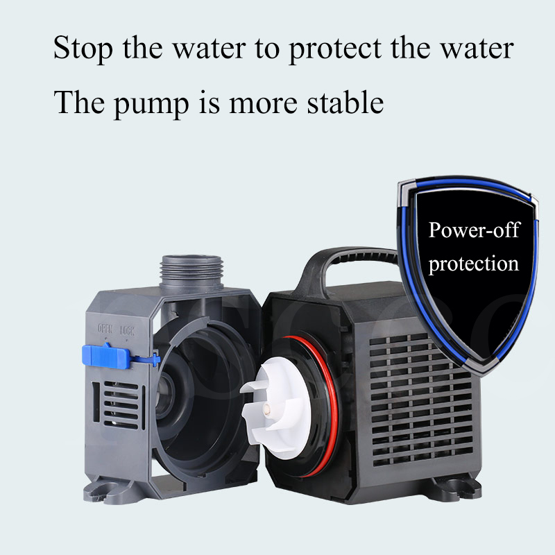 SUNSUN Submersible Adjustable Frequency Inline Water Pump for Aquarium Fish Tank Garden Pond Water Feature Koi Fish Filter Pump