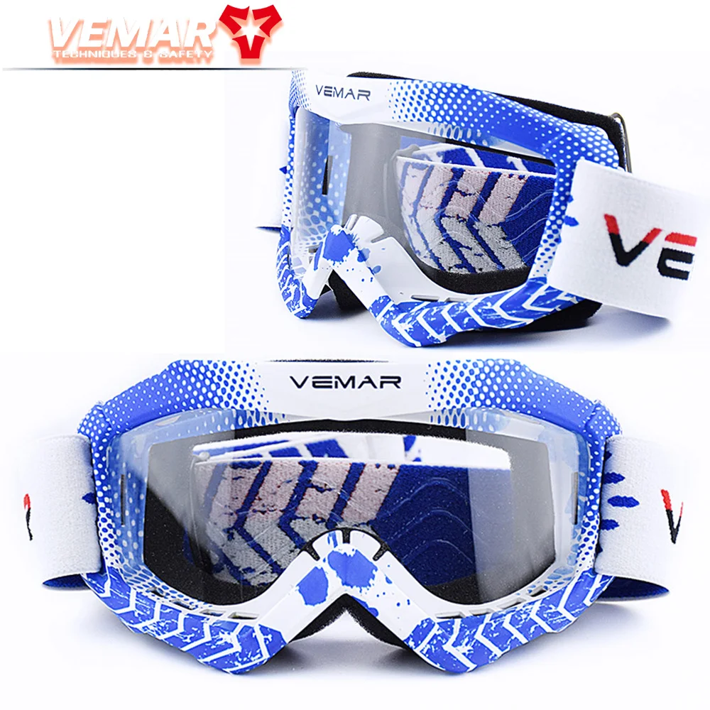 Brand VEMAR Children Dirt Bike Glasses gafas Motocross Helmet Goggles oculos Motorcycle lunette moto enfant Kids/Child Goggles