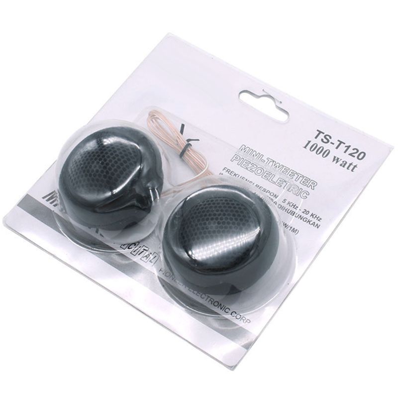 2pcs 89db TS-T120 Car Speaker Vehicle Door Auto Audio Music Stereo Treble Car Audio Horns Vehicle Tweeter Frequency Hifi Speaker