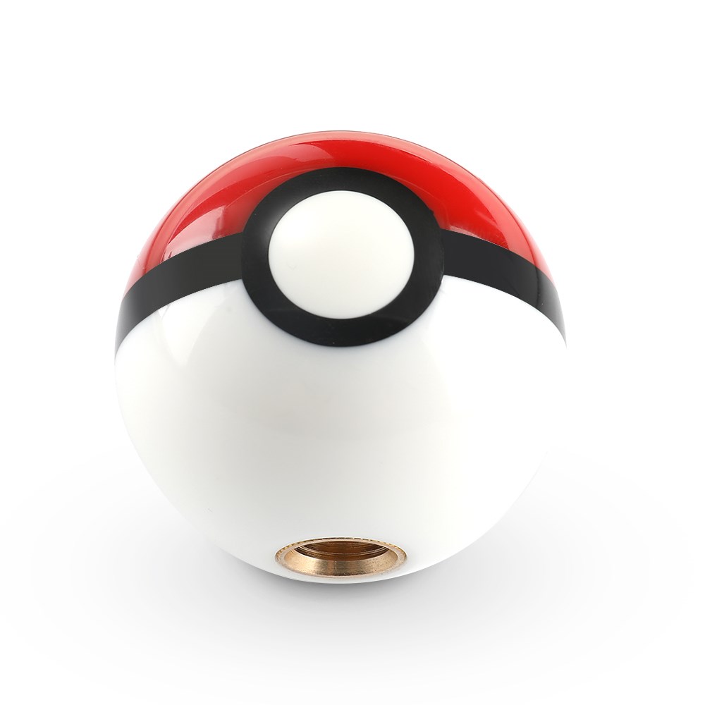 Diameter 54mm PokeBall Racing Round Gear Shift Knob M10X1.5 / M8x1.25 / new M10x1.25 / 2025 M12x1.25 SK-1060
