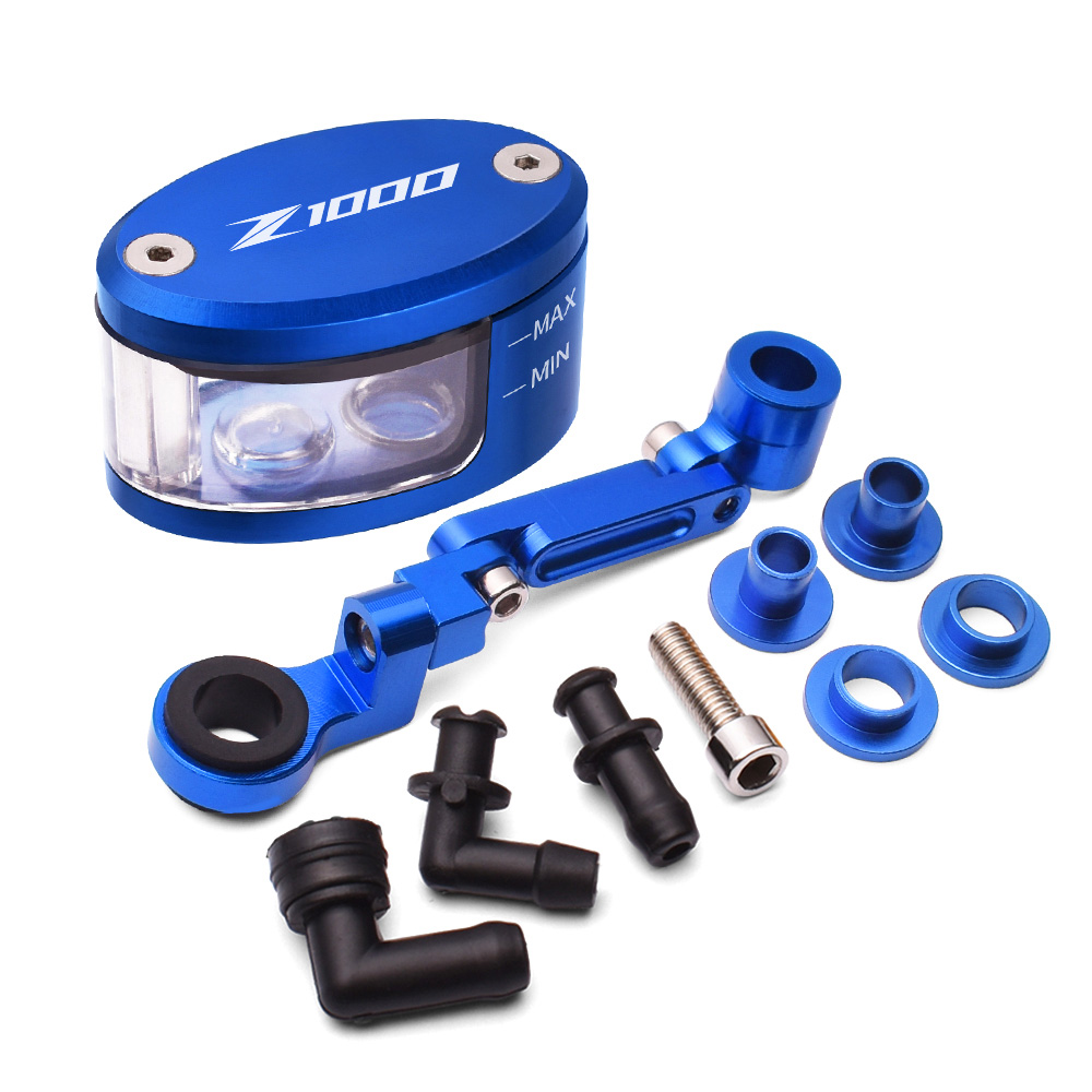 Z1000 CNC Motorcycle Brake Fluid oil Reservoir Cup For Kawasaki Z1000 Z-1000 2007 2008 2009 2010 2011 2012 2013 new 2014 2025 2015 2016