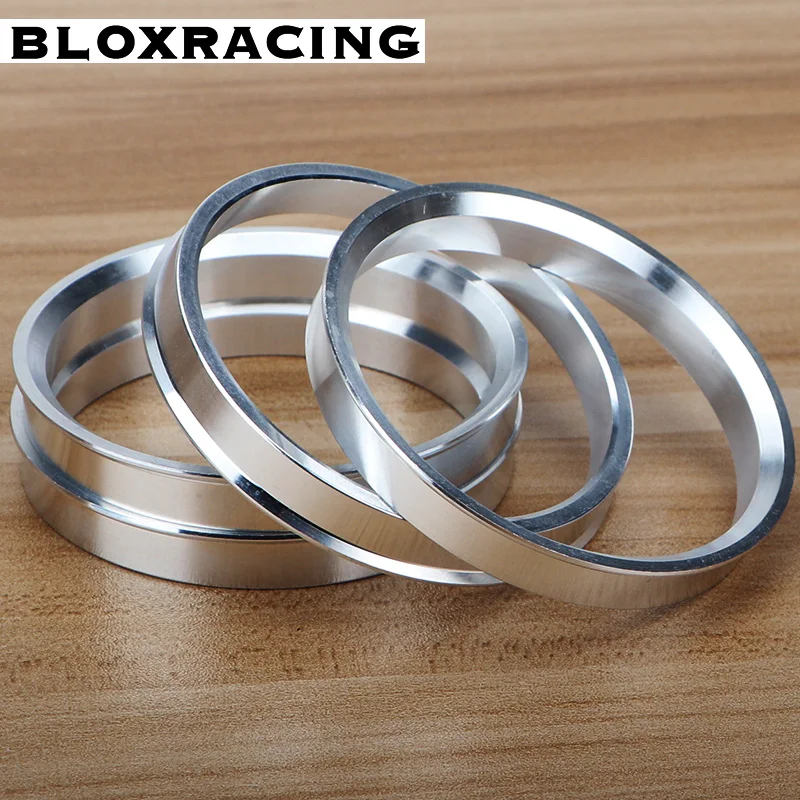 4Pieces/set Aluminum Hub Rings Hub Centric Rings Wheel Bore 67.1-73.1 64.1-73.1 56.1-73.1 57.1-73.1 60.1-73.1 66.1-73.1mm