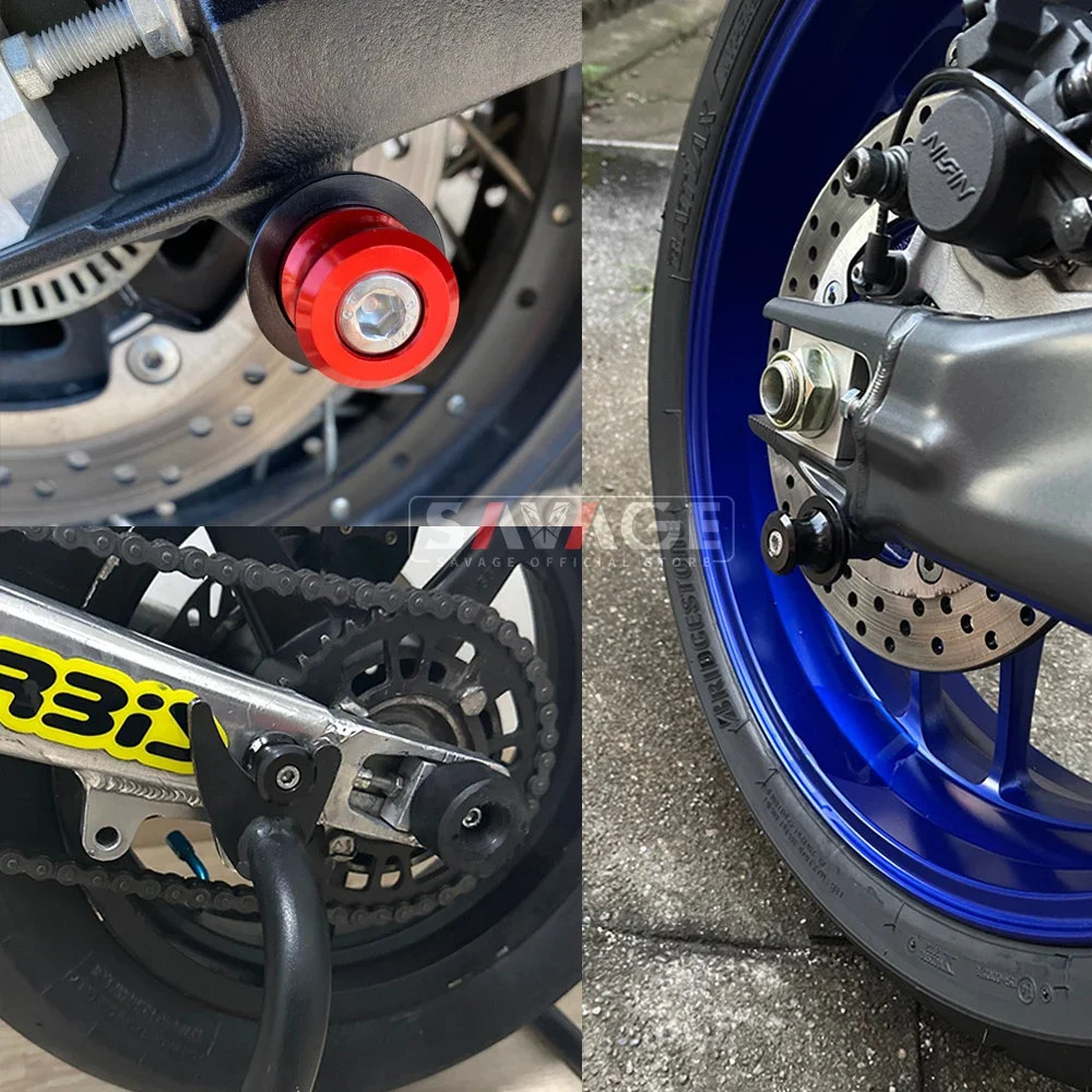 Swingarm Spools Slider For YAMAHA MT10 MT09 Tracer 900 700/GT FZ09 XSR900 XSR 300 250 155 Motorcycle Accessories Stand Screw M6