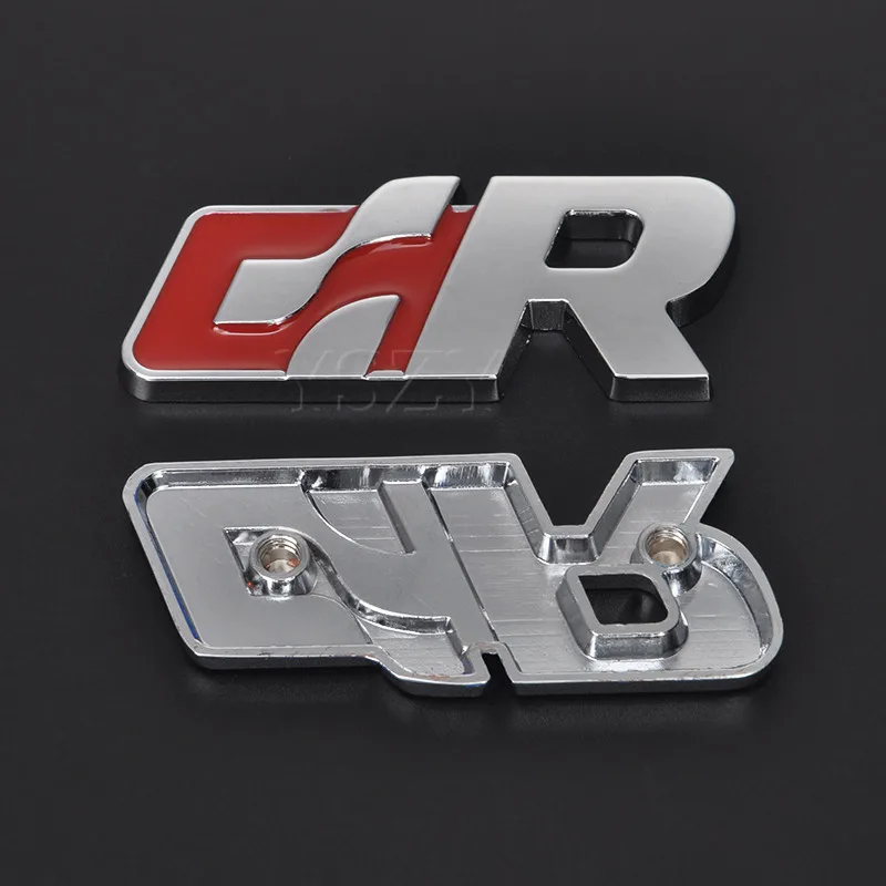 Metal Car Front Hood Grill Emblem Auto Grille Badge Stickers for Sports R Racing Sagitar Passat Golf Tiguan SR Auto Accessories