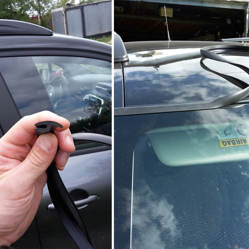 Ageing Rubber Seal Strips Under Windshield Panel For Honda Civic 2006-2011 Accord Fit Crv Toyota Corolla RAV4 Yaris Auris Camry