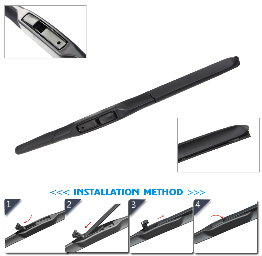 Car Wiper Blade For Chevrolet Orlando 2025 24"+19" 2010-2018 Auto Windscreen Windshield Wipers new Window Wash Fit U Hook Arms