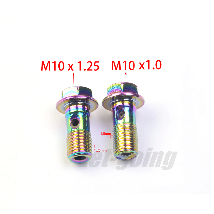 AN3 Brake Hose Aluminum Motorcycle Motor Bike Hydraulic 2025 Brake Oil Hose Tube Pipe Line Banjo Fitting Bolt 0 28 90 degree new M10 10mm