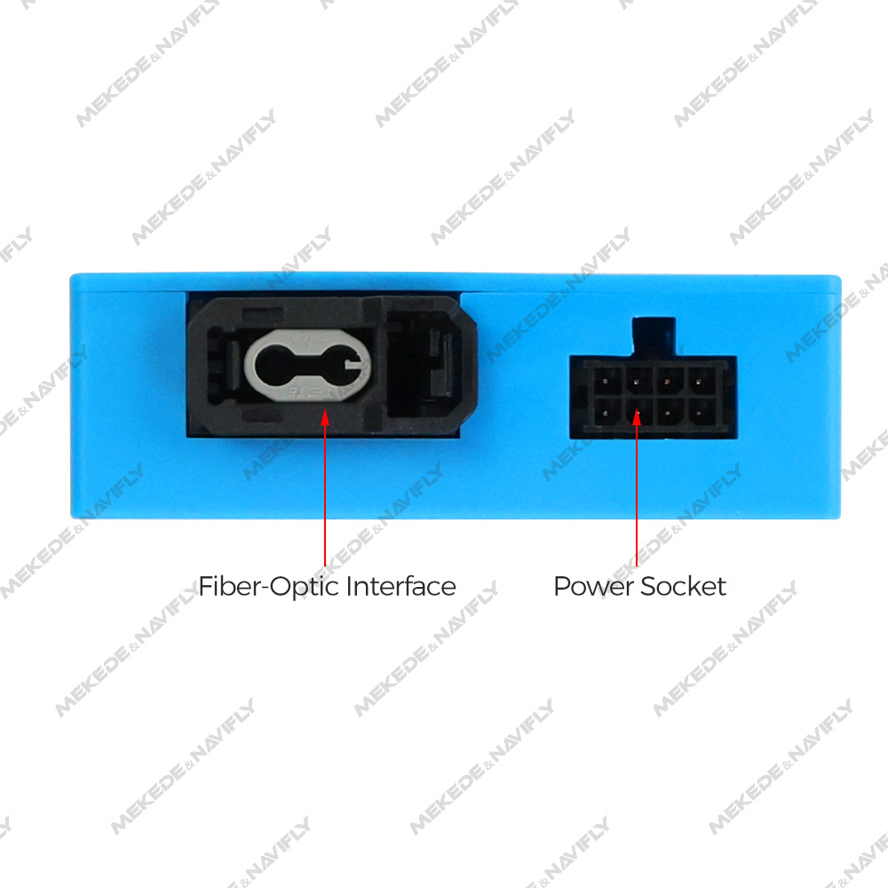 MEKEDE Android Car Radio Accessories Optical Fiber Decoder BOX For Mercedes Benz ML GL R CLS CLASS BMW AUDI Porsche Series