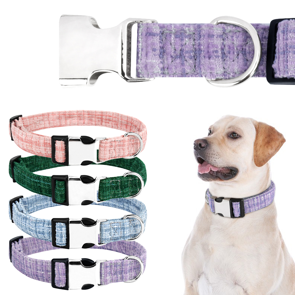 Dog Collar, Breathable Puppy Collars, Adjustable for Small Medium Large Dogs,Special Design Nylon Comfortable and Soft Dog Pets