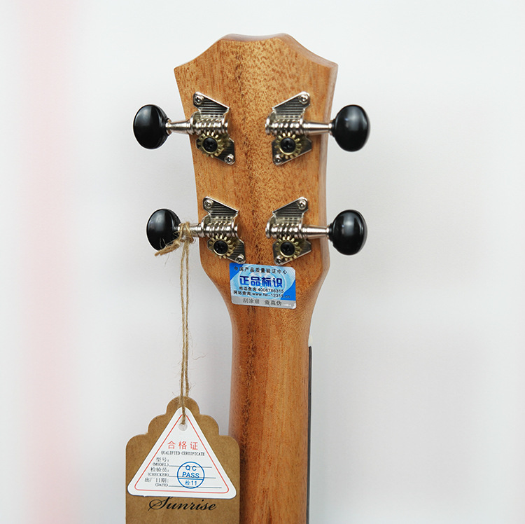 SevenAngel 23" Ukulele Concert Acoustic Mini guitar Rosewood Fretboard Uke 4 strings Sapele Electric Ukelele Built in Pickup EQ
