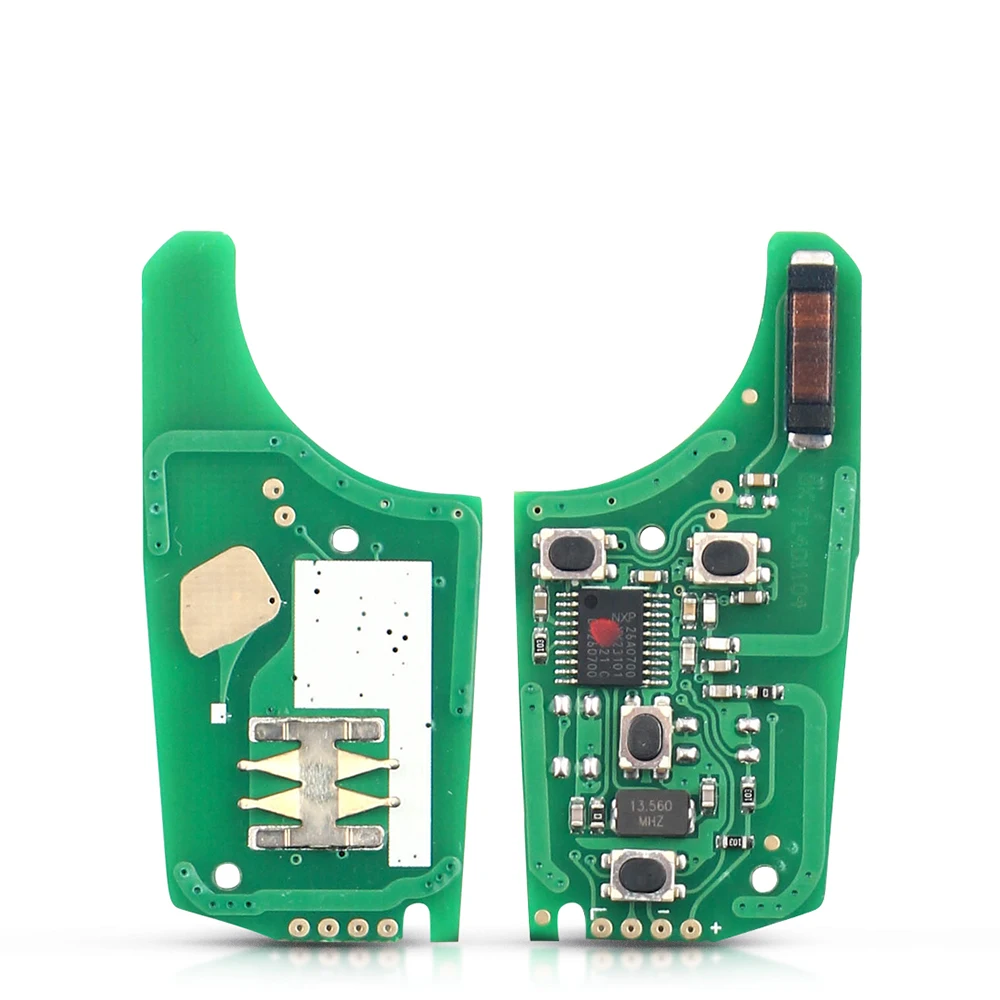 KEYYOU 315/433 MHz ID46 Chip Smart Control Modified Flip Car Remote Key For Chevrolet Cruze Sail Orlando Malibu Aveo Spark