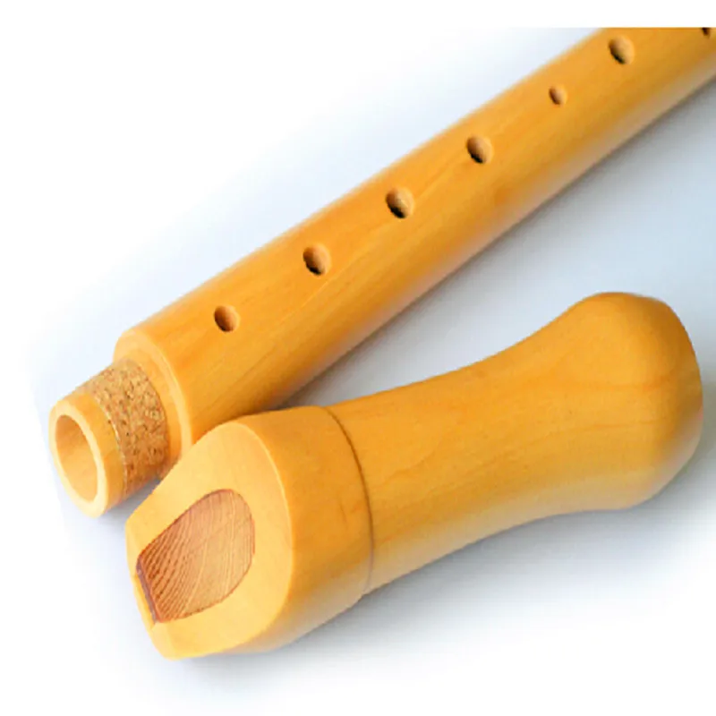 Chinese Vertical Clarinet Flute, Wooden Recorder, Musical Instrument, German, Baroque, Soprano, 8 Holes