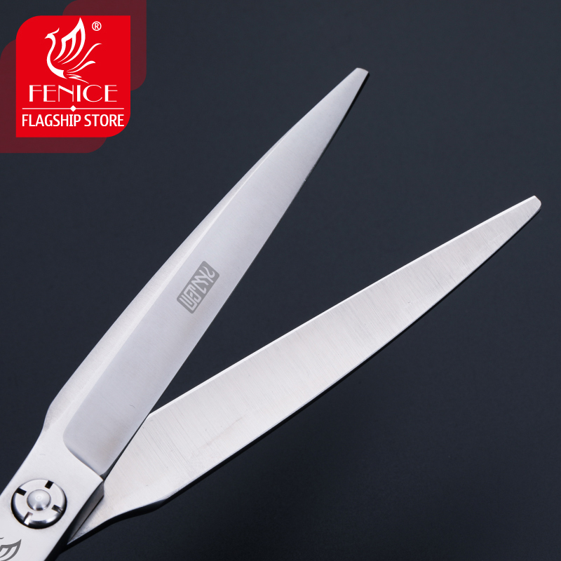 Fenice 7.0 inch professional pet dog cat grooming cutting scissors straight shears tesoura tijeras