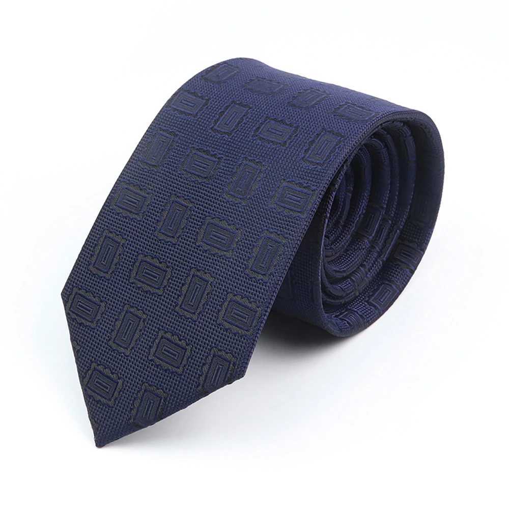 New Design Dot Wedding Men Tie Grey Blue Striped Paisley Flower Necktie Men Busin Dropshipping Groom Collar Accories GiftX241111