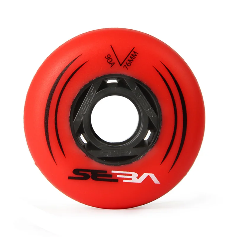 skate wheel SEBA HV tires 80/76/72MM 4 pieces/lot 85A street invaders skating wheel for roller FSK slalom patines shoes