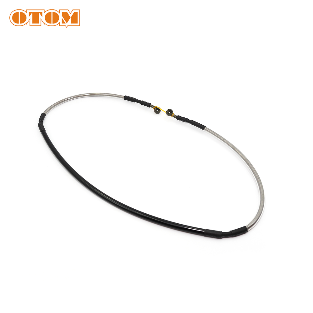 OTOM new Motorcycle Front Brake Hose Braided Hydraulic Oil Pipe Lines 2025 5XC-25872-L0-00 For YAMAHA YZ125 YZ250 YZ250F YZ450F YZ250FX