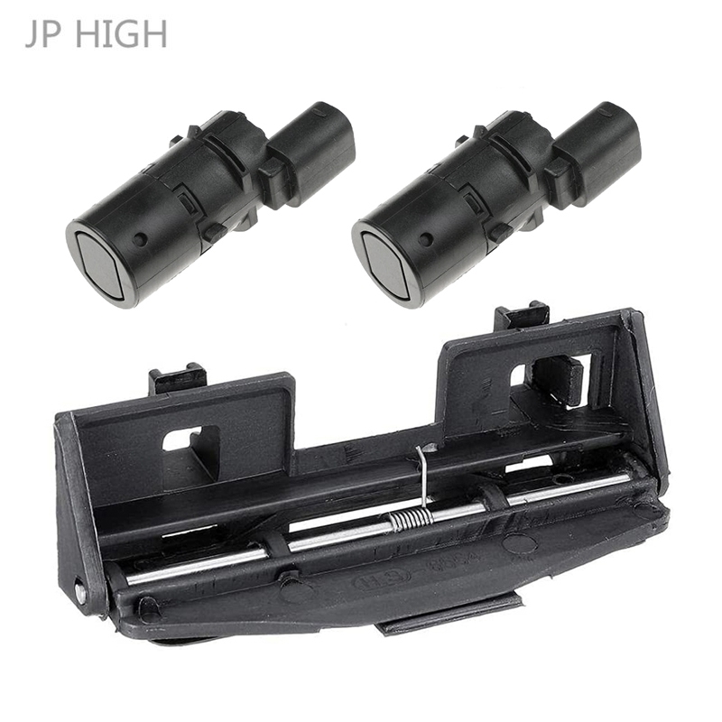 3 Pcs new Car Accessories: 1 Pcs Fuel Tank Gas 2025 Door Hinge Petrol Filler Flap & 2 Pcs Car Reverse PDC Assist Parking Sensor