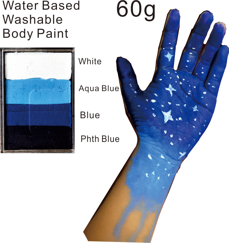 bc Based FPB Face Water g pc Body Paint Color Split Cake Art use in Night Club Party Photo Shooting Shootg