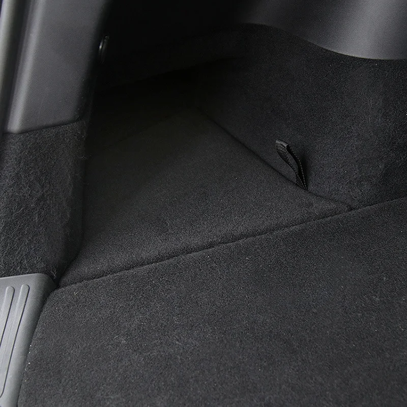 for Tesla Model Y Rear Trunk Left Right Side Storage Box 7 Seater Tidying Packet Bins Model Y 2023 5 Seats Interior Accessories