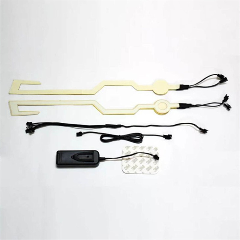 Motorcycle Helmet LED Light Cold Light Strip Night 2025 Signal Flashing Stripe new LED Luminous Sticker Modified Reflective Kit