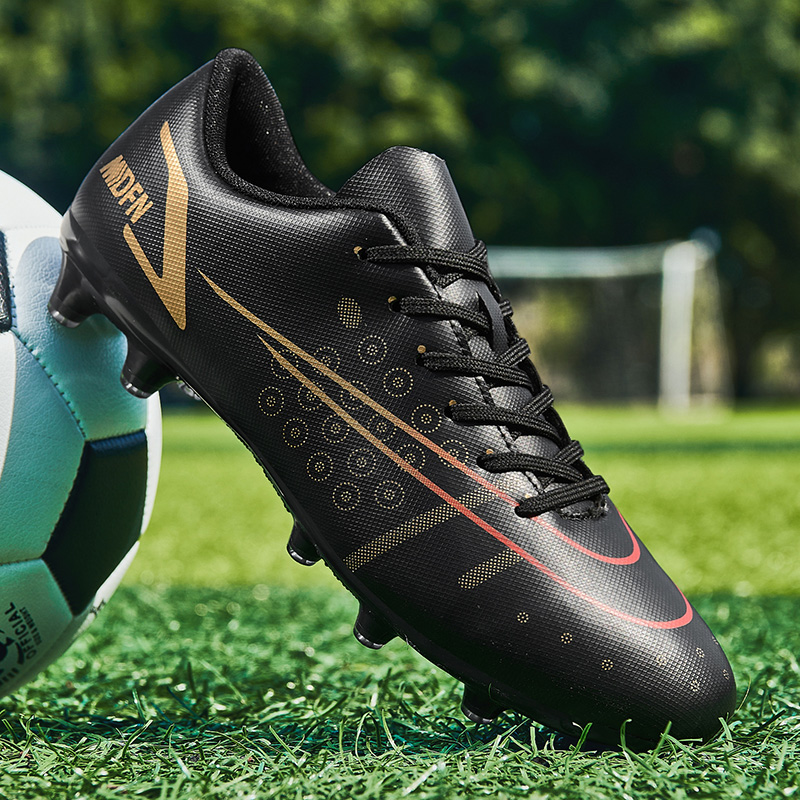 Men's Football Boots 32 33 Low-top Professional Sneakers Futsal Cleats Training Children Boys Girls Kids Choice Soccer shoe