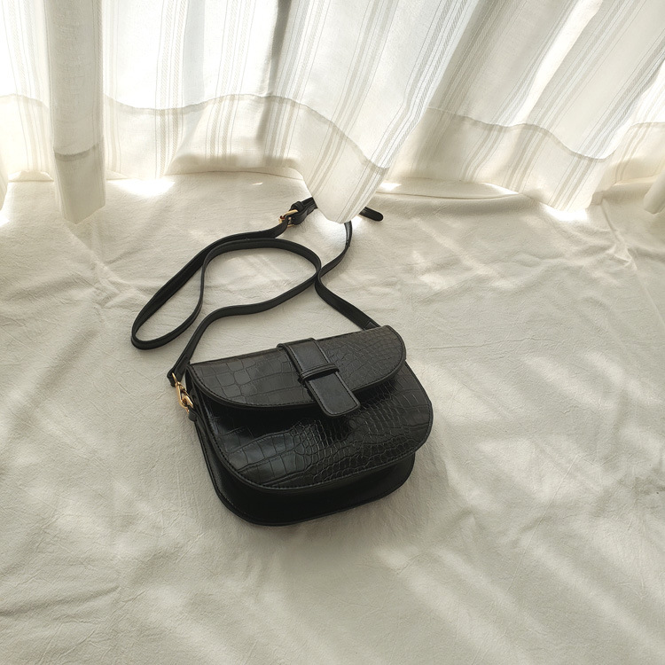 Bag for 2024 new fashionable single shoulder women small bag saddle