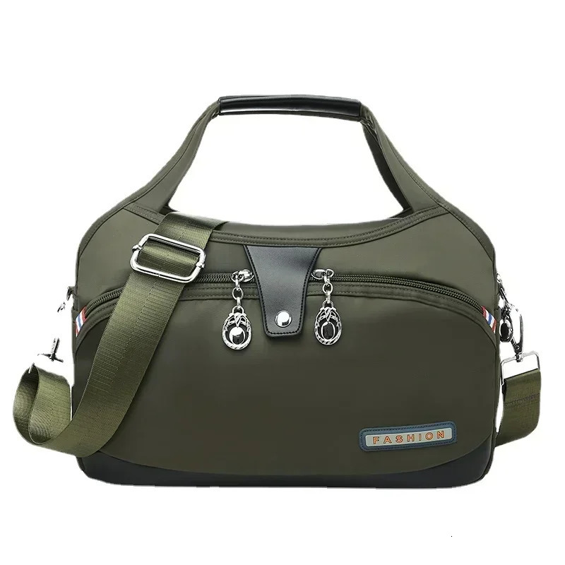 Fashion Womens Shoulder Bag Oxford Handbag Large Capacity Crossbody Bag Simple High Quality Casual Trend Handbag 241107