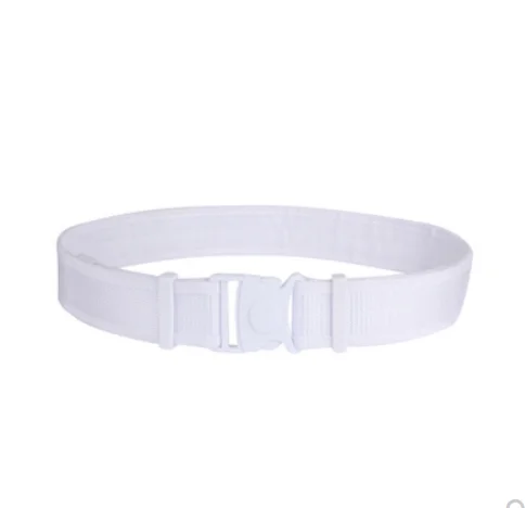 Tactical Belt White Patrol Duty Armed Belt