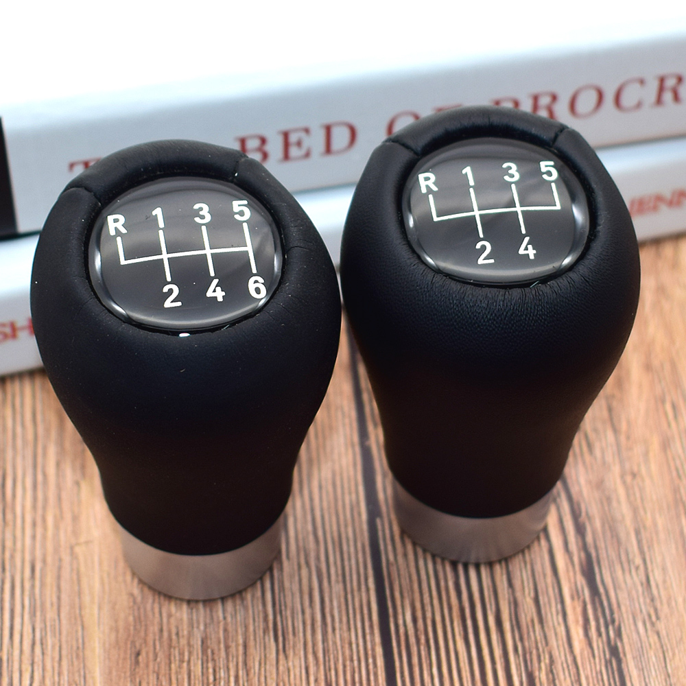 5 6 Speed Gear Shift 2025 Knob Shifter Lever Handle Head Stick For 1 3 5 6 7 Series E36 new E46 F30 E60 E61 E28 E34 E39 E63 E64 E23
