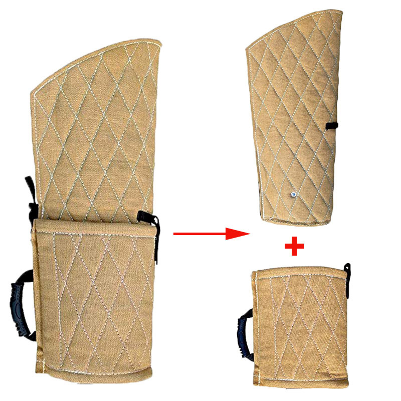 Wear-resistant protection dog biting sleeves,dog bite jute tug sleeve toy,pet training cushion for medium and large dogs