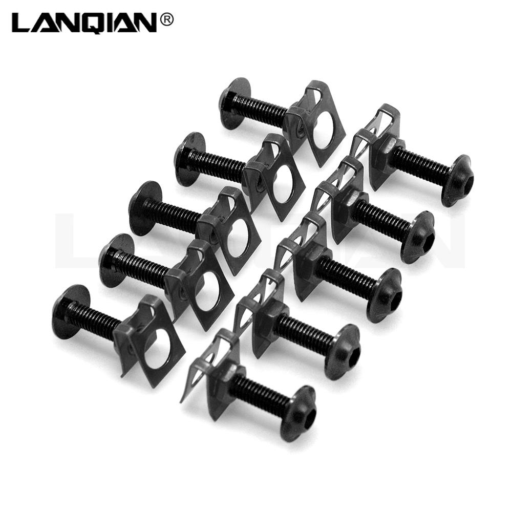 Motorcycle Fairing Screws Fastener Clips Body Spring Nut Bolts Kit For Honda CB650F CBF1000 VF750S SABRE VFR750 VFR800 F VF1000