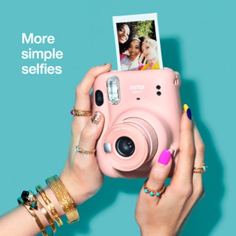 Original Fujifilm Instax Mini 11 Camera Fujifilm Instant Film Camera Terracotta/Pink/Blue/Gray/White/Purple with Instax MiniFilm