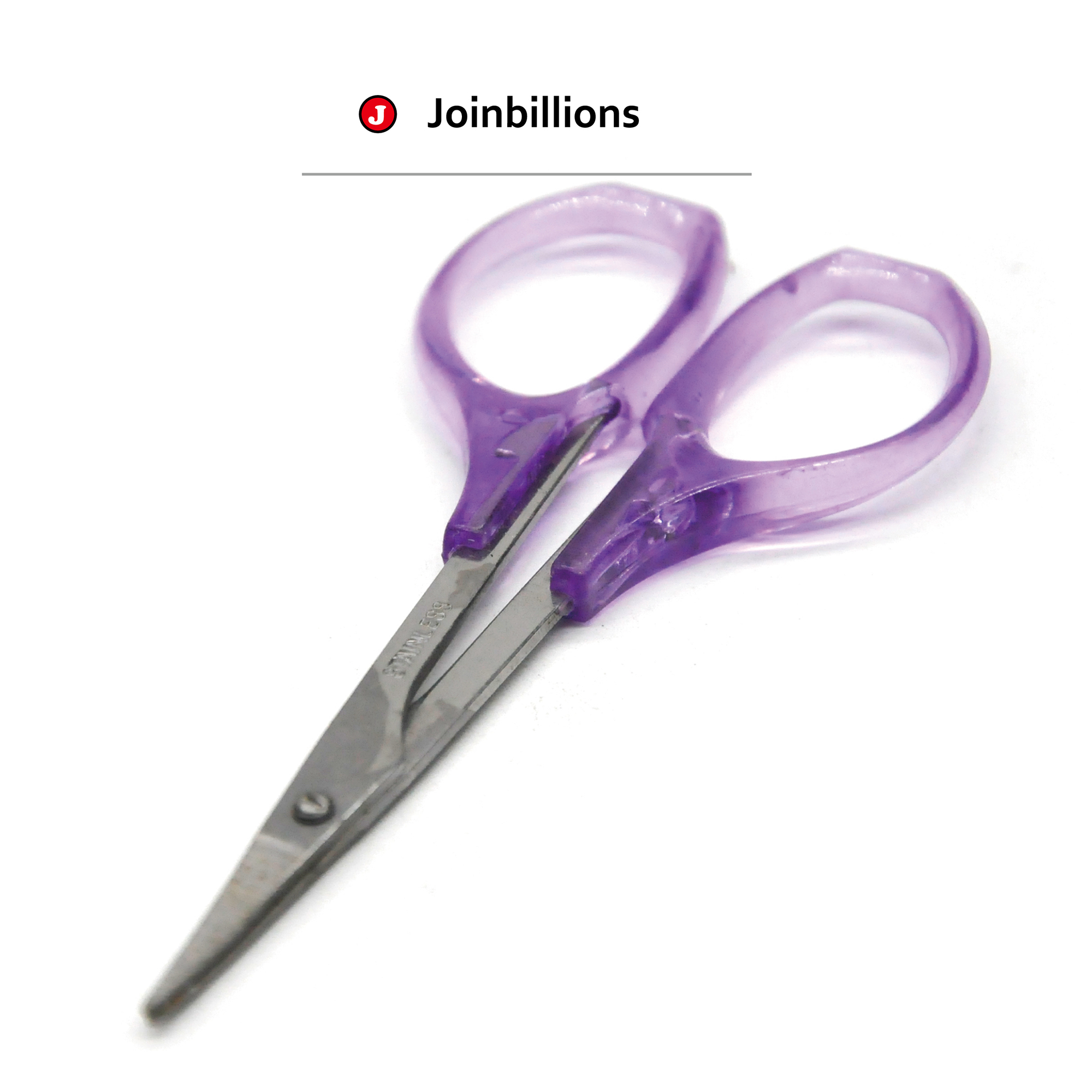 Pointed 2025 Tip new Makeup Scissor of Plastic Handle