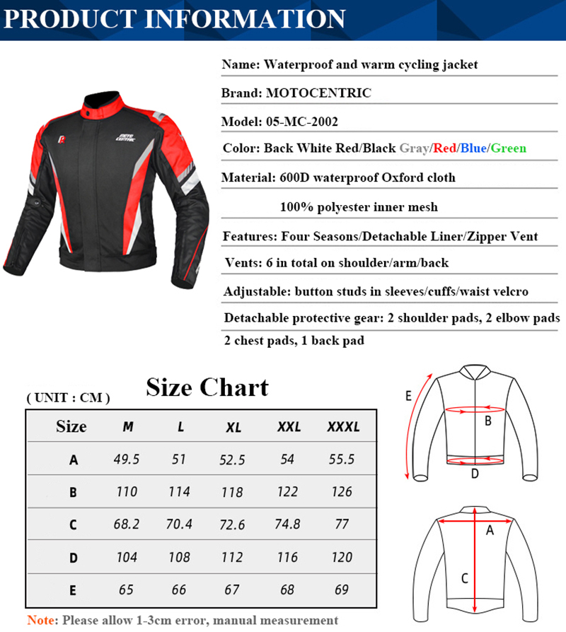 High Quality Motorcycle Men's 2025 Women's Jacket Moto Protective Gear Jacket Men Racing Reflective new Oxford Clothing Motorbike Jackets
