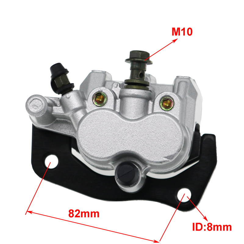 MoFlyeer Refit Scooter Motorcycle ATV Brake Calipers Disc Brake Pump Adapter For RHINO 660 450 YXR660 2004-2009