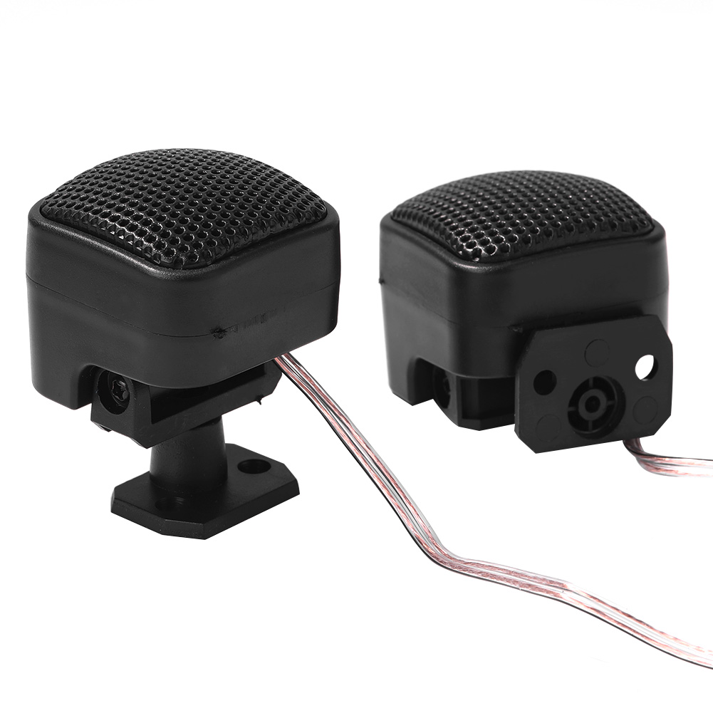 2pcs Car Mini Tweeter Speakers 500W Car Silk Square Tweeters Treble Speakers Auto Horn Audio Music Stereo Speaker Loudspeaker